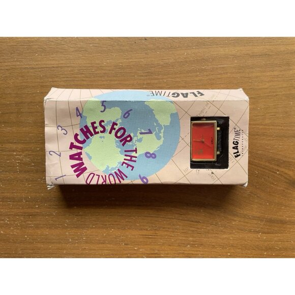 Russian Flag Watch By Flagtime Comes In The Original Box main image 4